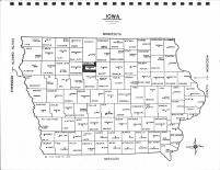 Iowa State Map, Humboldt County 1978